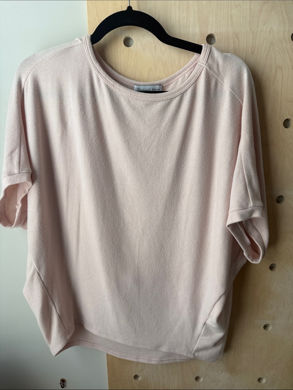 Michael Stars - Light Pink Women’s Short Sleeve dolman Top